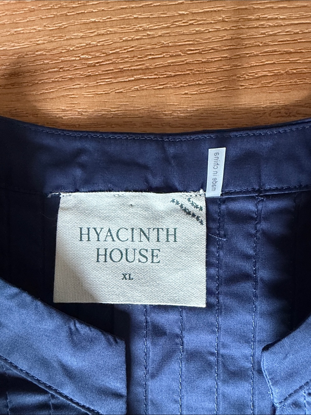 Hyacinth House Tuckernuck Weston Navy Embroidered Mini Dress - Picture 10 of 12